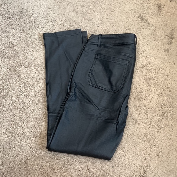 Good condition Arden B. Faux Leather pants - Picture 2 of 4